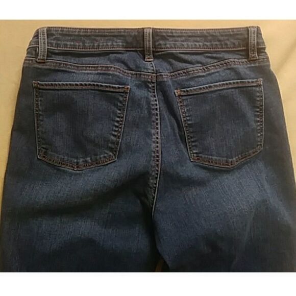 TalbotsāFlawlessāfiveĀ -āPocketāPetiteāblueājeans - Picture 7 of 7
